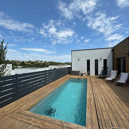 Luxury Villa With Pool And View ジュヴィニャック エクステリア 写真