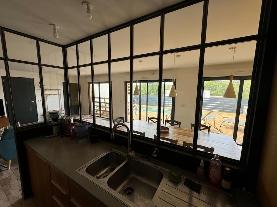 Luxury Villa With Pool And View ジュヴィニャック エクステリア 写真